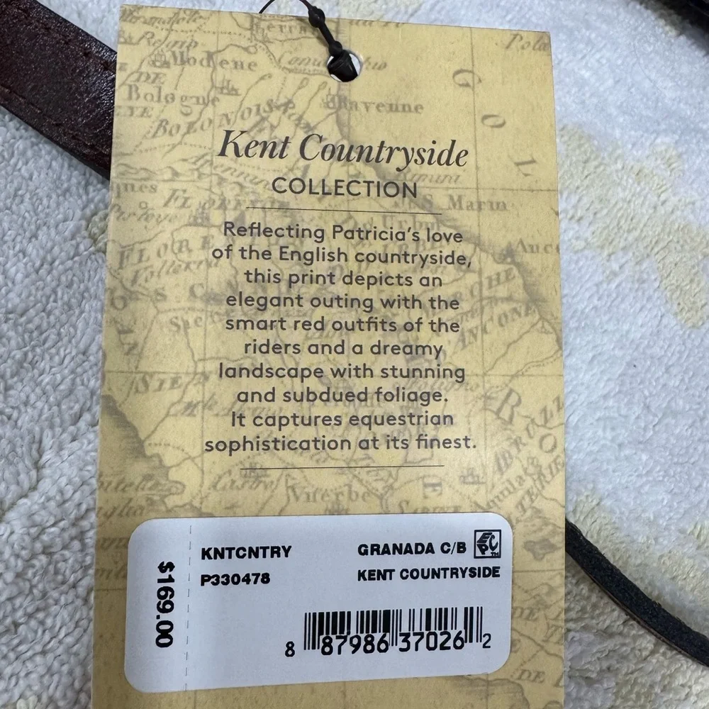 Patricia Nash Granada Leather Crossbody Kent Countryside - Picture 12 of 16